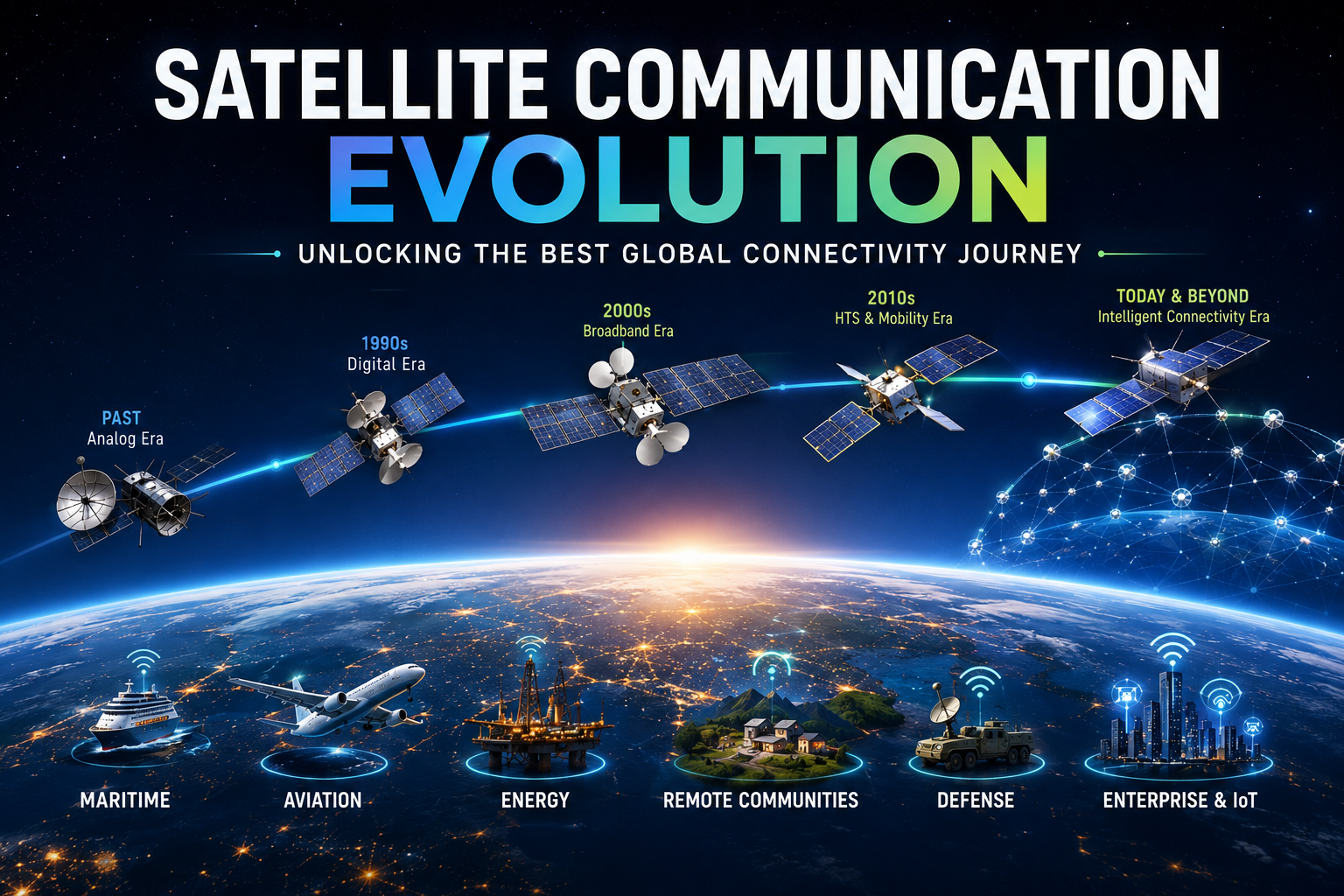Satellite Communication Evolution: Unlocking the Best Global Connectivity Journey