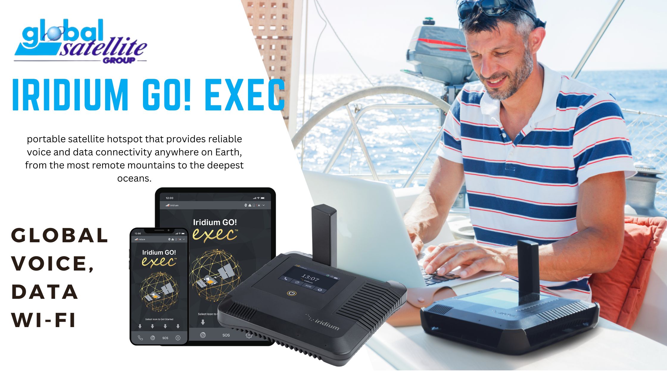 Iridium GO! Exec 2024: Stay Connected Anywhere on Earth with the